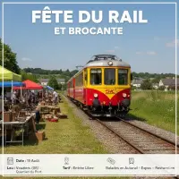 La Fête du Rail et sa Brocante à Vouziers
