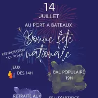 Bal suivi d'un feu d'artifice