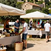 Marché traditionnel estival de Villeréal