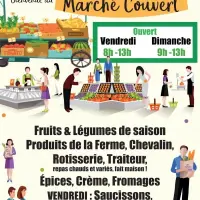 Le Marché Couvert le weekend