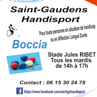 SaintGo Handisport - venez découvrir le Boccia