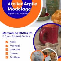 Atelier argile-modelage
