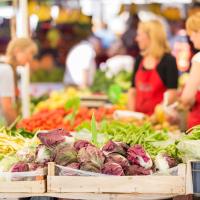 Marché hebdomadaire de Sauveterre de Guyenne