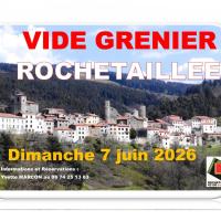 VIDE GRENIERS Annuel de ROCHETAILLÉE (LOIRE 42)