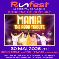 MANIA, The Abba Tribute concert de clôture RUNFEST