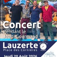 Concert du groupe Caledjo lors du Jeudi Gourmand