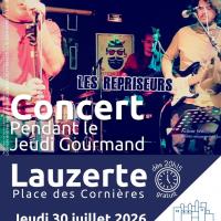 Concert des Repriseurs lors du Jeudi Gourmand