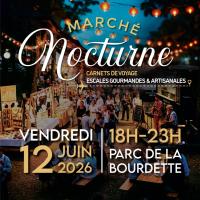Marché nocturne - Carnet de voyage