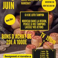 6 h de loto tampon