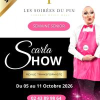 Cabaret Les Soirées du Pin - Semaine bleue SCARLA SHOW
