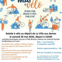 Mai à vélo