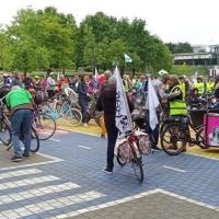 Convergence à vélo