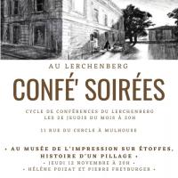Confé' Soirées - Au Musée de l'Impression sur Etoffes, histoire d'un pillage