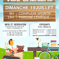 VIDE GRENIERS D'ETE du TENNIS DE TABLE DE PARIGNE - 10ème édition