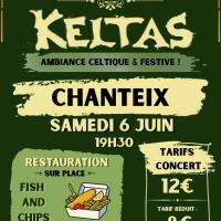 SOIREE IRLANDAISE AVEC KELTAS