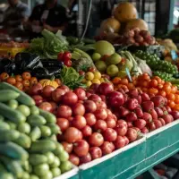 Le marché hebdomadaire le vendredi