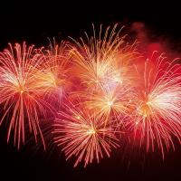 Feu d'artifice et bal populaire