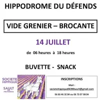 14 juillet vide greniers Sault