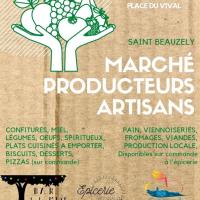 Marché hebdomadaire St Beauzély