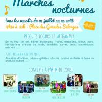 Marchés nocturnes- Place des Grandes Salorges