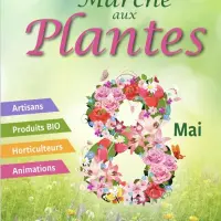 Marché aux plantes, produits bio et artisanaux