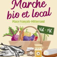 Marché bio et local