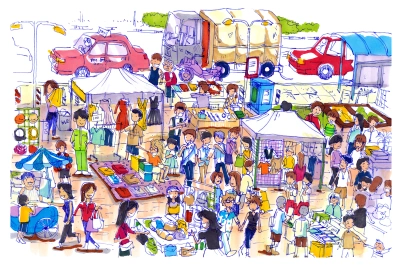 Vide-greniers brocante