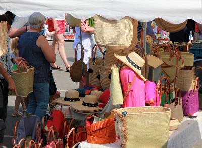 Marché de Stella Plage