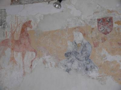 L’église Saint-Martin et ses peintures murales