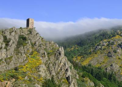 Visite de la Tour de St-Laurent-les-Bains