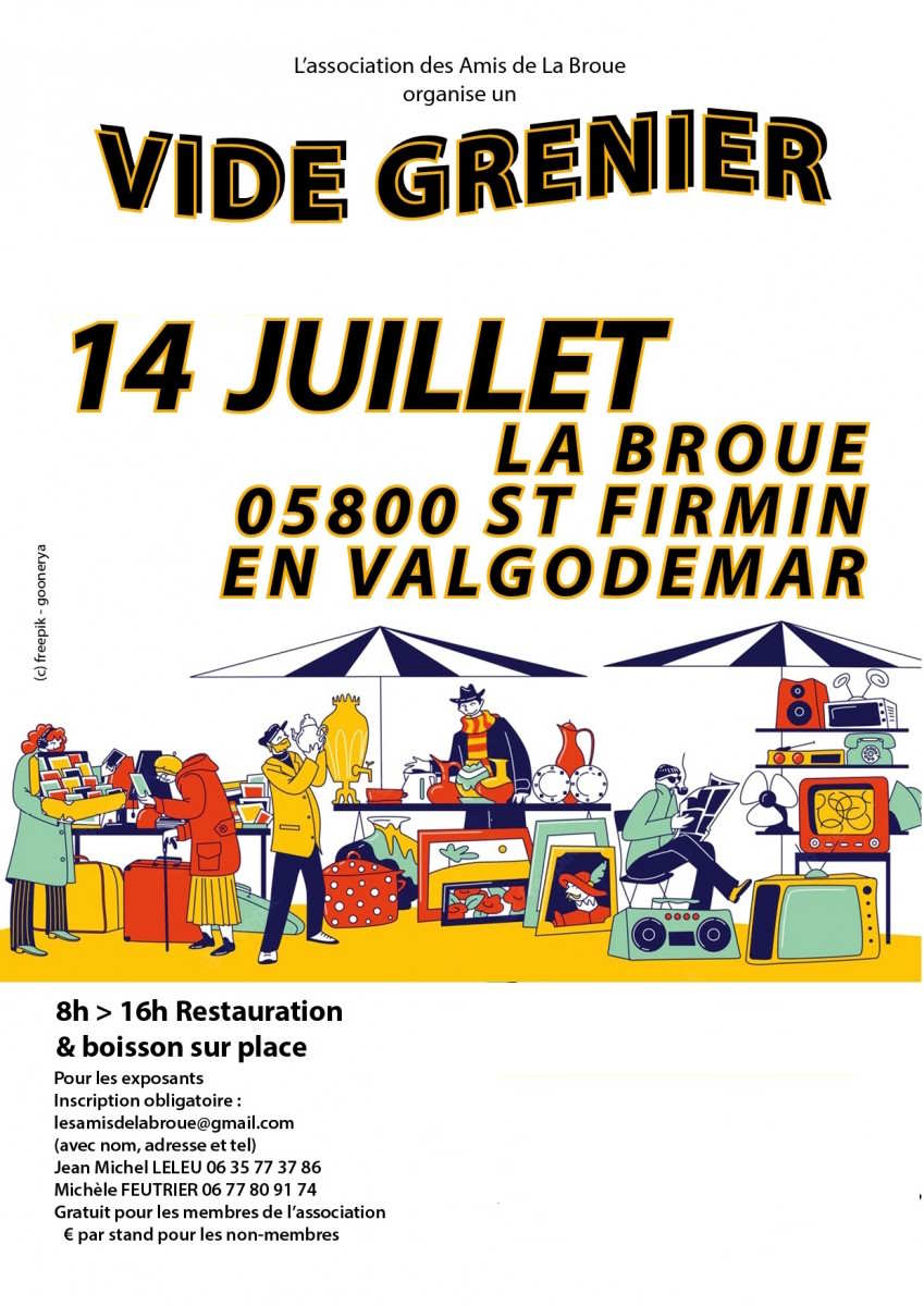 VIDE GRENIER DES AMIS DE LA BROUE