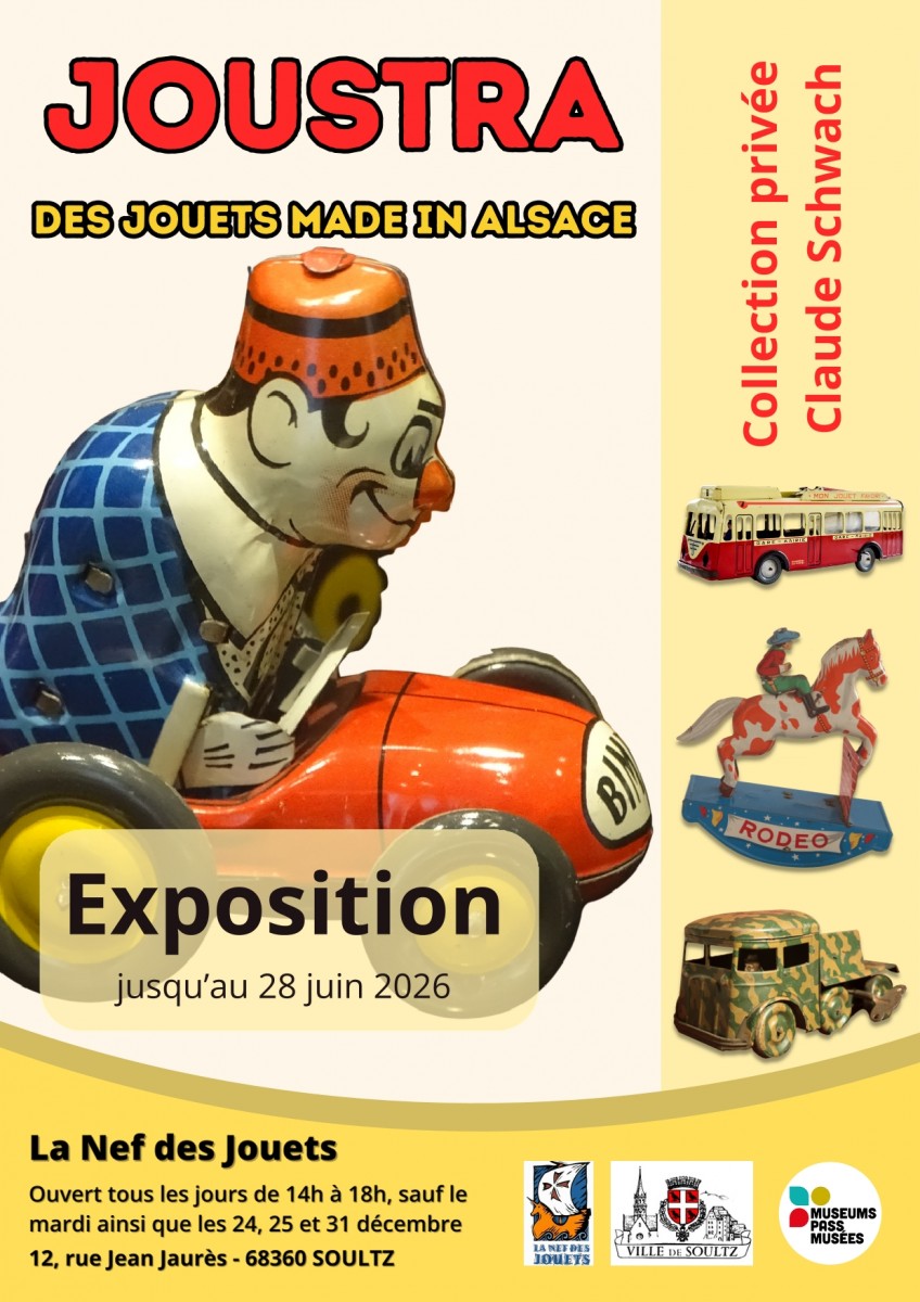 Exposition "Joustra, un jouet made in Alsace"