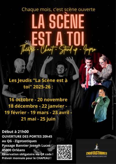 La scène est à toi
