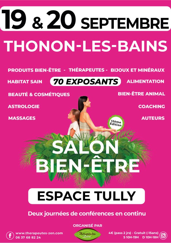 SALON BIEN ÊTRE THONON 2026