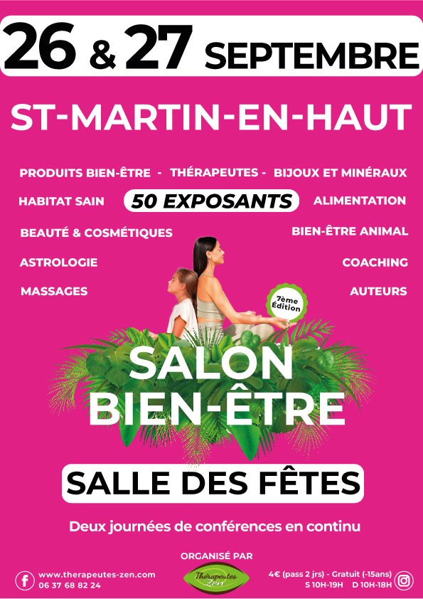 SALON BIEN ÊTRE St-MARTIN-en-HAUT 2026