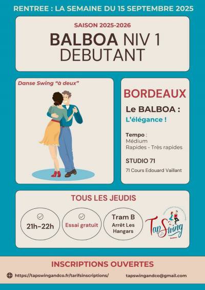 BALBOA DEBUTANT - Bordeaux - Studio 71