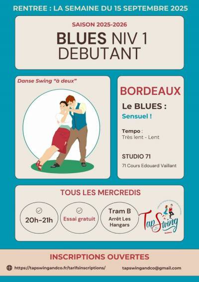 BLUES DEBUTANT - Bordeaux