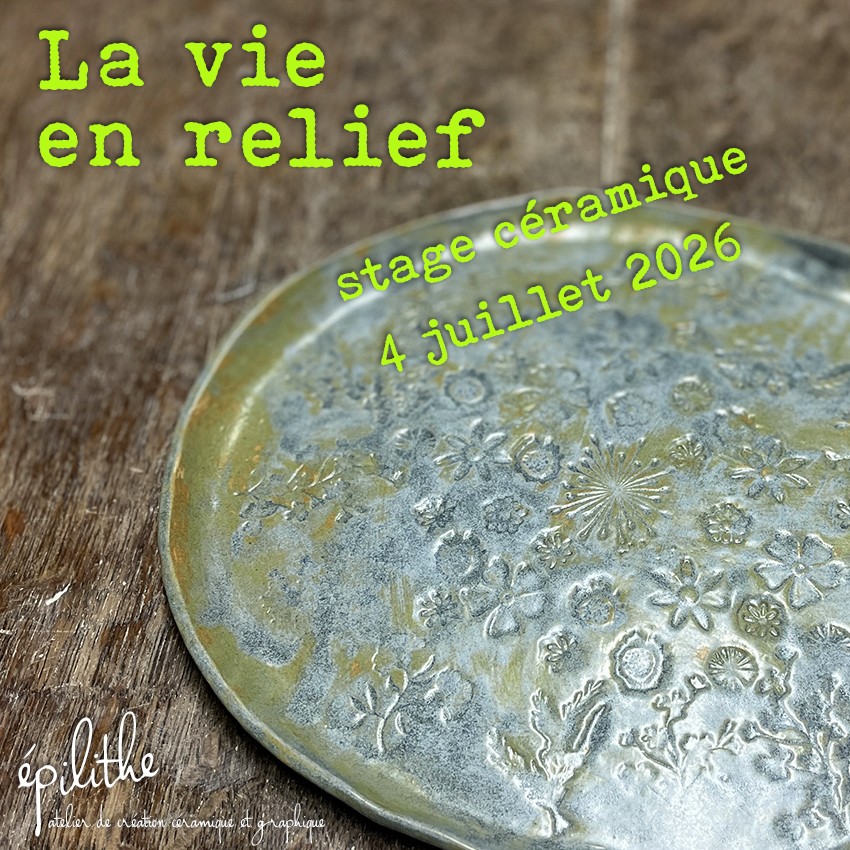 stage de poterie : La vie en Relief