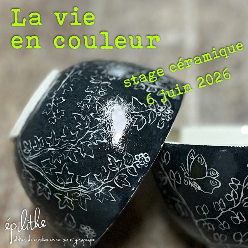 stage de poterie : La vie en Couleur