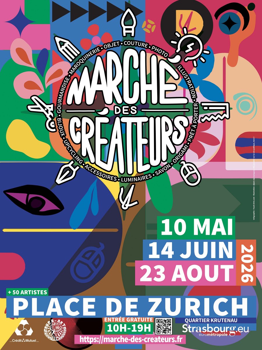 Marché des Créateurs par Touch-Arts - Place de Zurich 2026