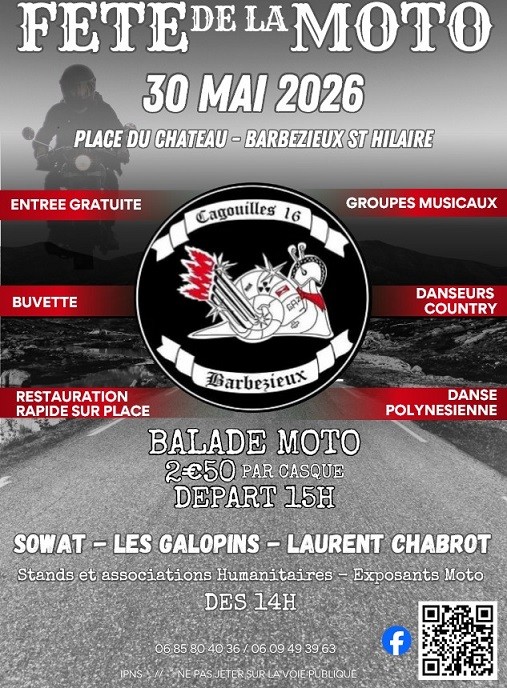 FÊTE de la MOTO  à  BARBEZIEUX  -  16  -