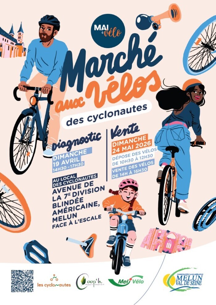 Marché aux vélos des Cyclonautes