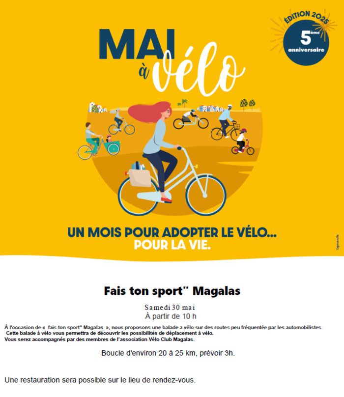fais ton sport Magalas 2026