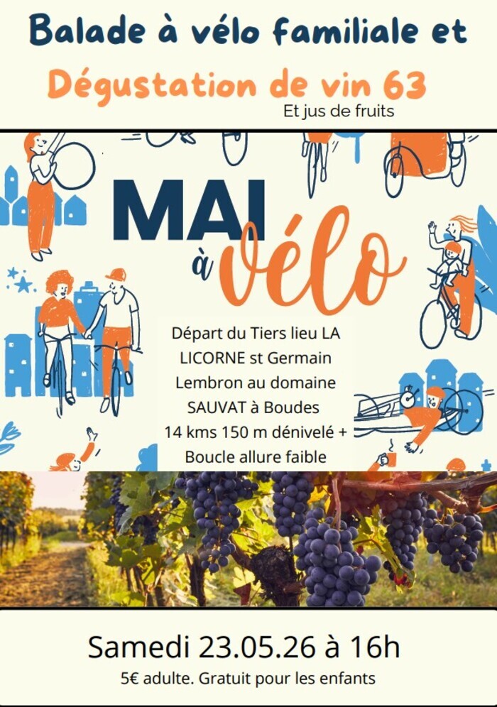 Balade familiale à vélo