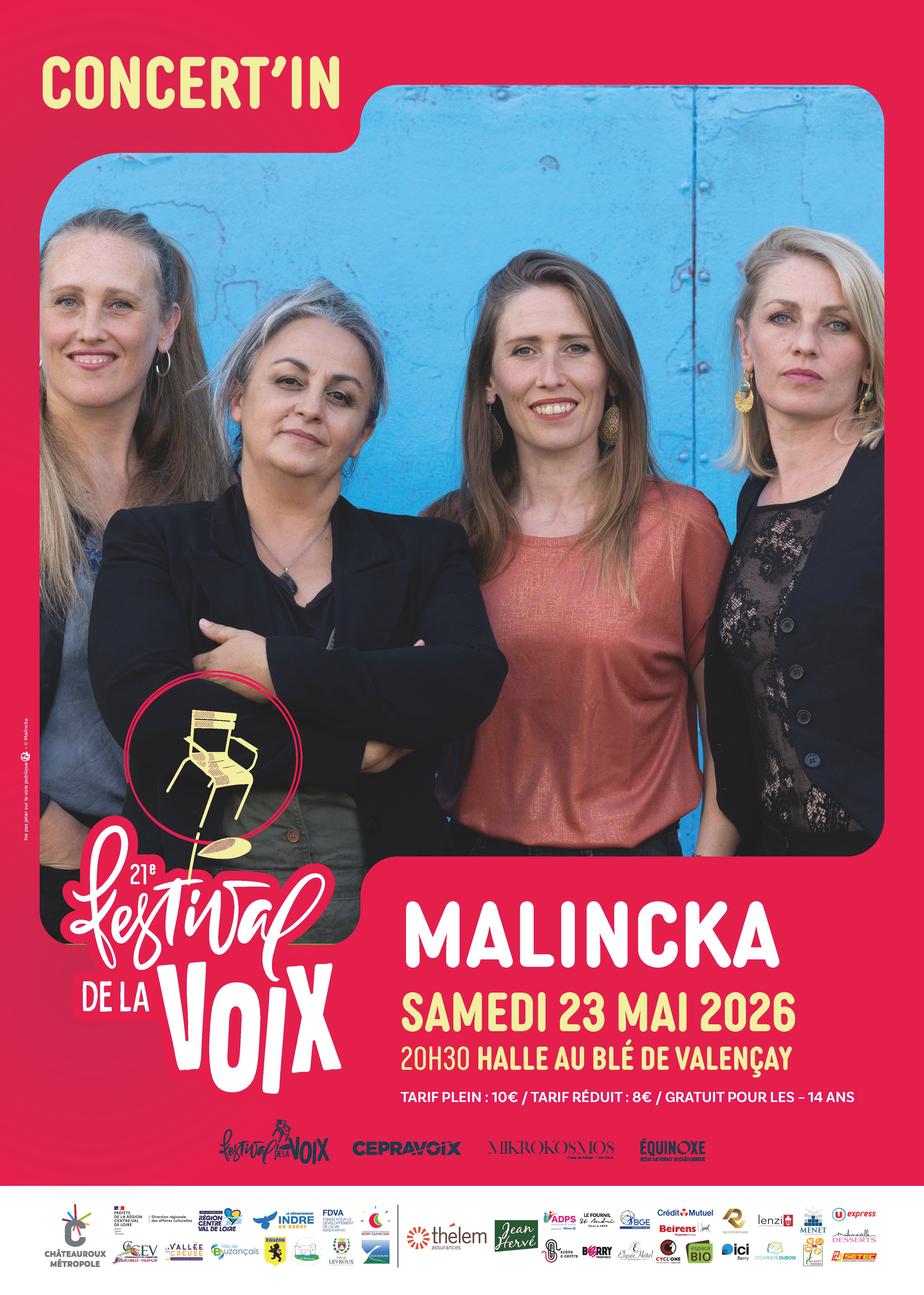 Concert Festival de la Voix - MALINCKA