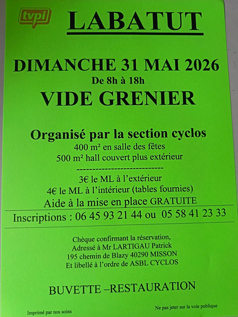 VIDE GRENIER
