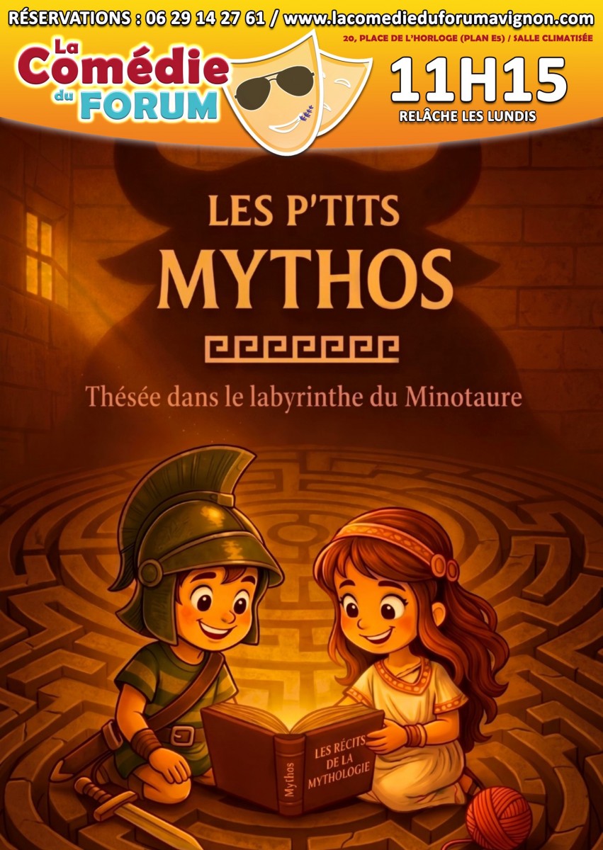 LES P'TITS MYTHOS : Thésée dans la labyrinthe du Minotaure