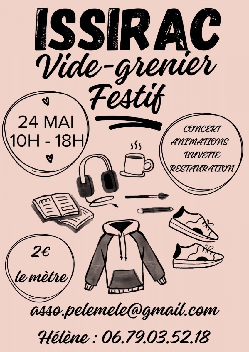 vide grenier festif issirac