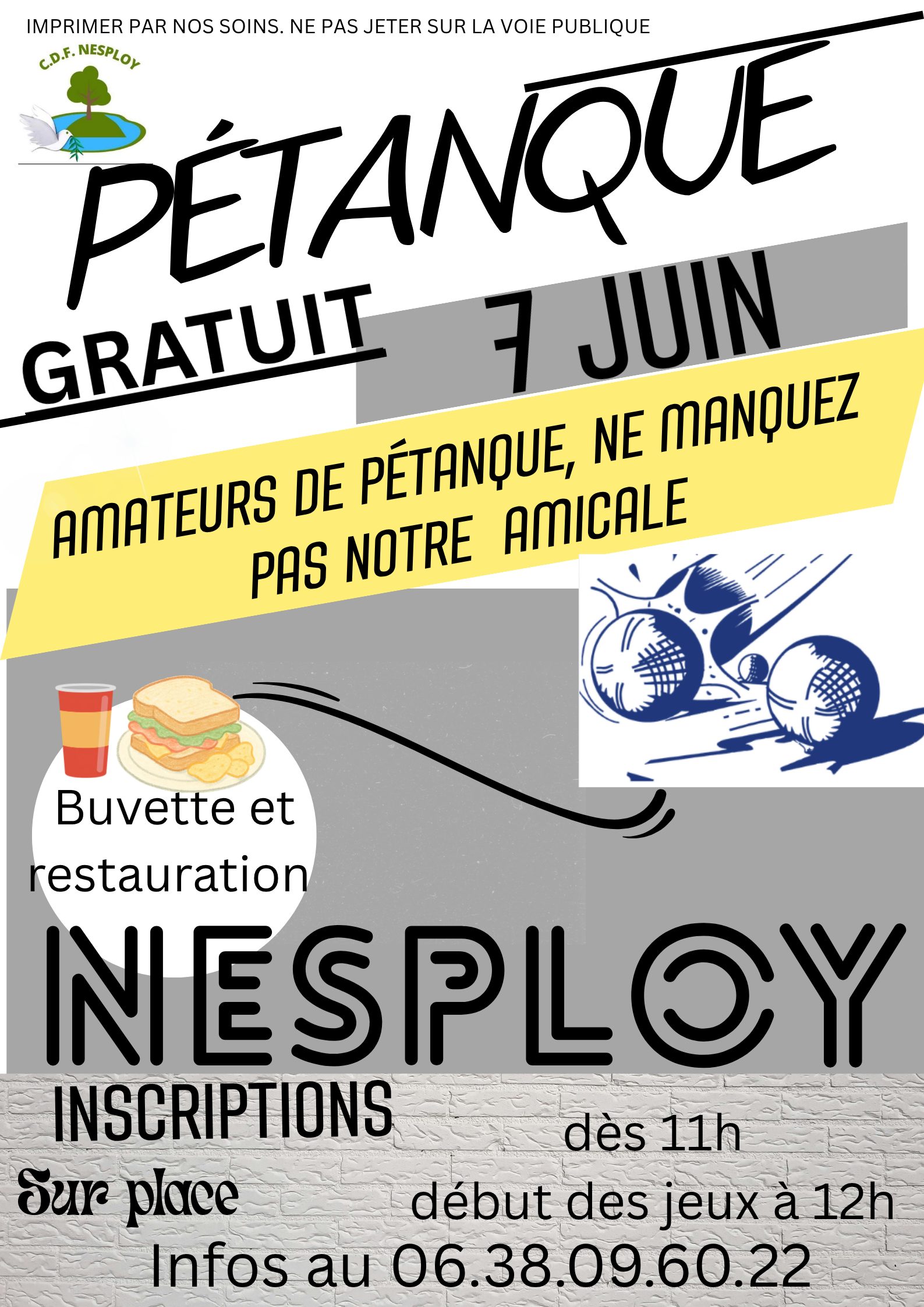 Amicale de pétanque