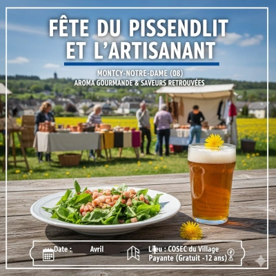 Fête du Pissenlit et de l'Artisanat à Montcy-Notre-Dame